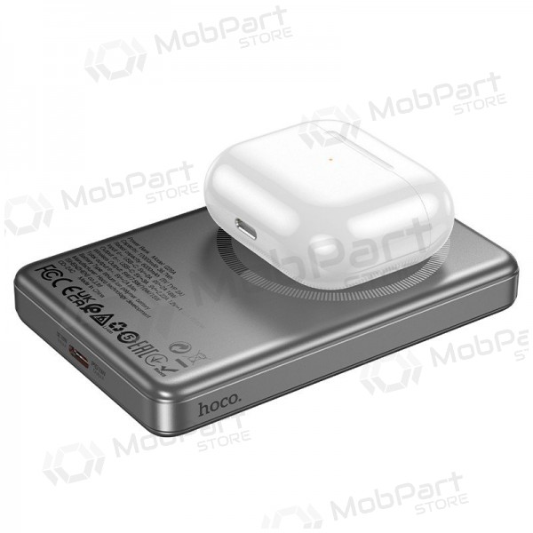 Ārējā baterija Power Bank Hoco Q26A PD20W Magnetic 10000mAh zelta krāsā