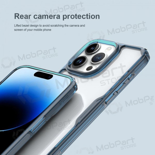 Apple iPhone 15 Pro vāciņš „Nillkin Nature Pro“ (balts) Apple iPhone 15 Pro vāciņš „Nillkin Nature Pro“ (balts)