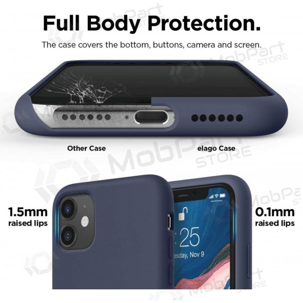 Samsung Galaxy A27 maciņš - Liquid Silicone - 1.5mm tumši zils