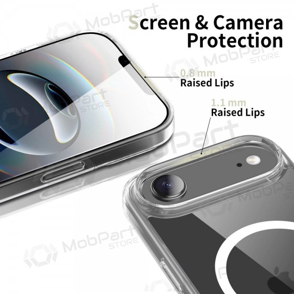 Apple iPhone Air maciņš - Tech-Protect Flexair Hybrid MagSafe (caurspīdīgs)