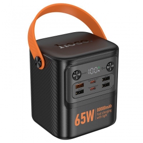 Ārējā baterija Power Bank Hoco J152 Pro PD65W 80000mAh melna