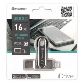 Datu nesējs Platinet 16GB Lightning + USB 3.0