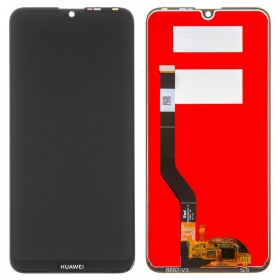 Huawei Y7 2019 ekrāns (melns)