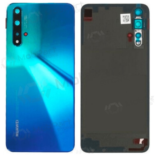 Huawei Nova 5T, Honor 20 aizmugurējais vāciņš (zils) (oriģināls)
