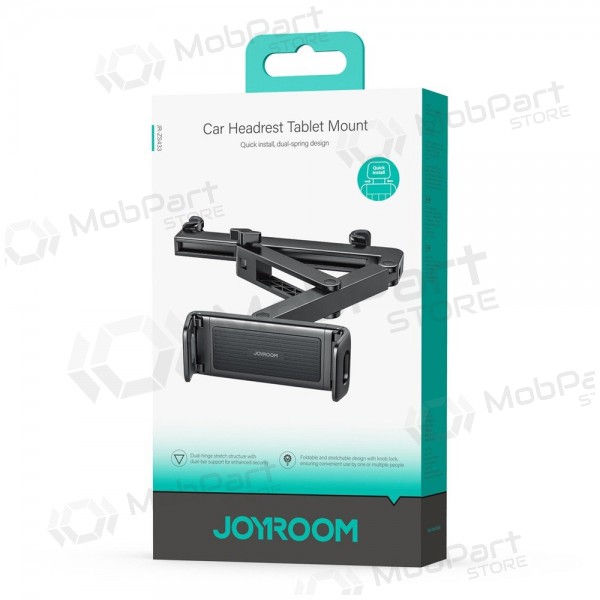 Automobilinis laikiklis ant sėdynės atlošo Joyroom JR-ZS433 Car Headrest Mount melns
