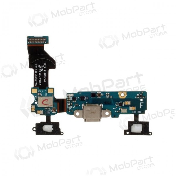 Samsung G903F Galaxy S5 Neo uzlādes ligzda un mikrofona šleife