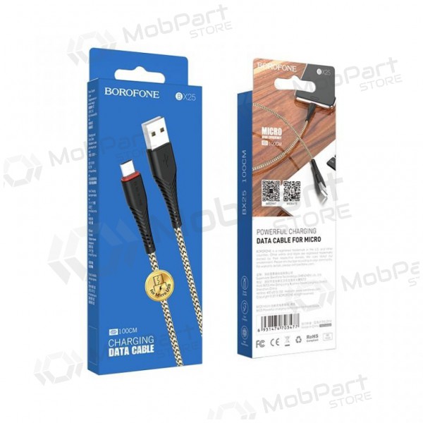 USB kabelis BOROFONE BX25 Powerful 