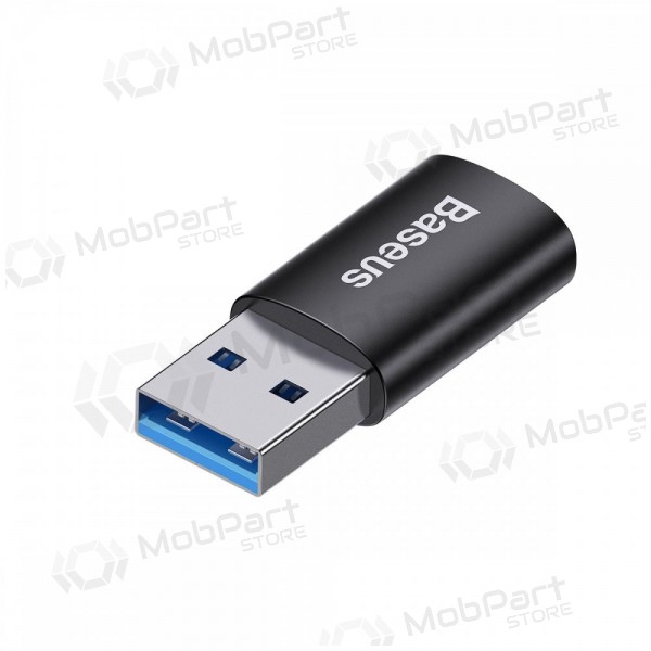 Adapteris Baseus Ingenuity Series USB-A3.1 to Type-C OTG melns ZJJQ000101