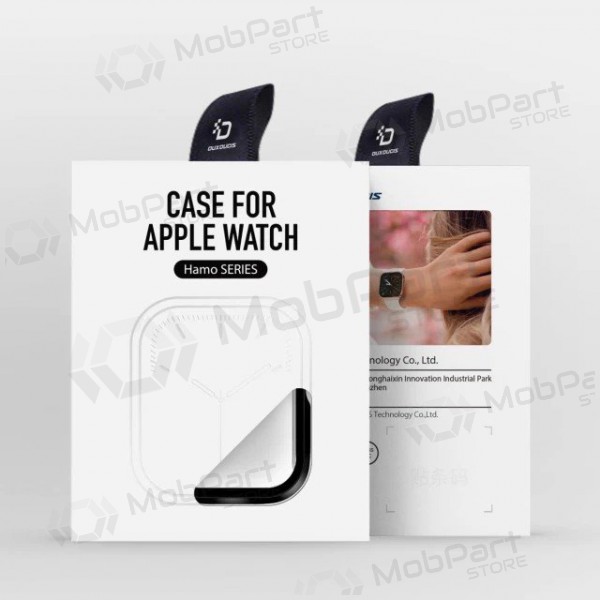 Apple Watch 40mm LCD aizsargstikls / maciņš - Dux Ducis Hamo (melns)