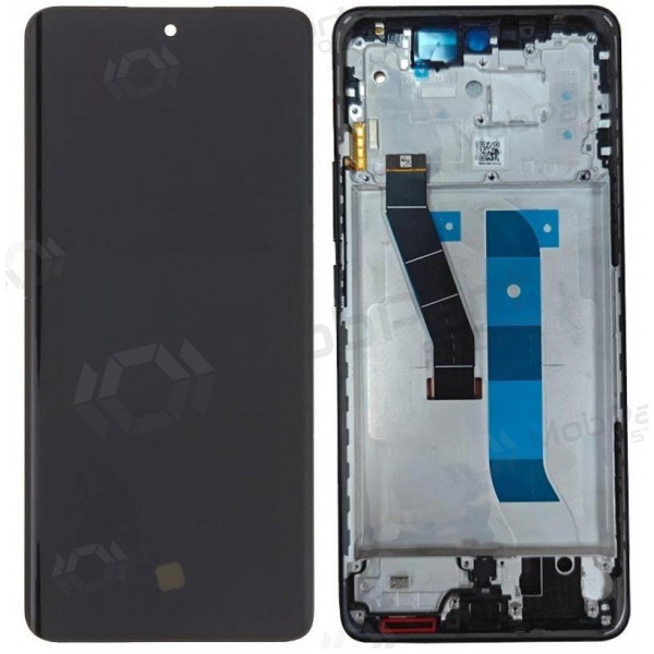 Xiaomi Redmi Note 15 4G ekrāns (melns) (ar rāmi) (oriģināls)