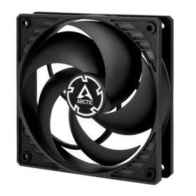 ARCTIC P12 PWM korpusa ventilators, 4-pin, 120mm, melns