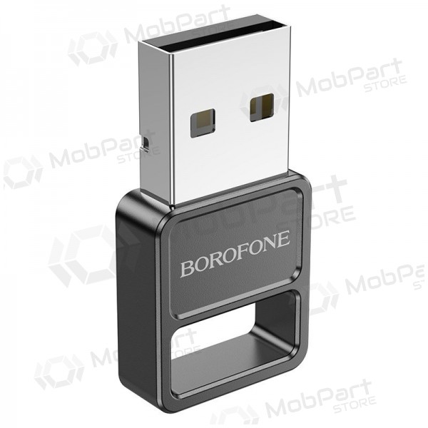 Bluetooth adapteris Borofone DH8 Bluetooth 5.1 melns