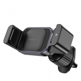 Tālruņa turētājs automobiļiem Borofone BH106 (air vent) melns