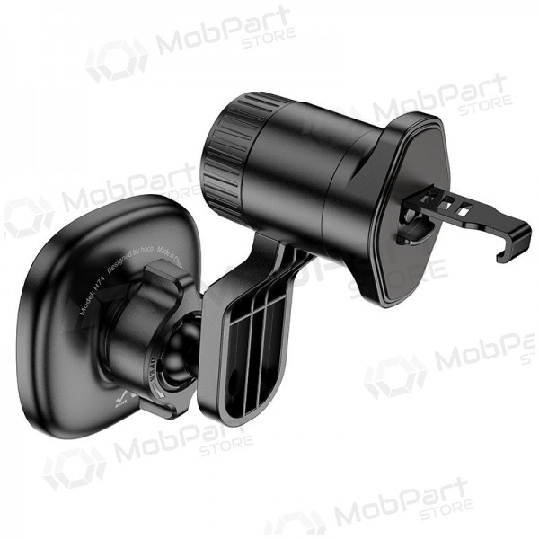 Tālruņa turētājs automobiļiem Hoco H74 (air vent) melns