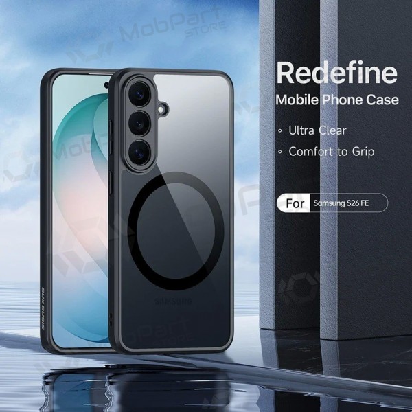 Samsung Galaxy S26 FE maciņš - Dux Ducis Aimo Mag (melns)