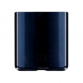Samsung F700 Galaxy Z Flip aizmugurējais baterijas vāciņš (melns) (lietots grade B, oriģināls)