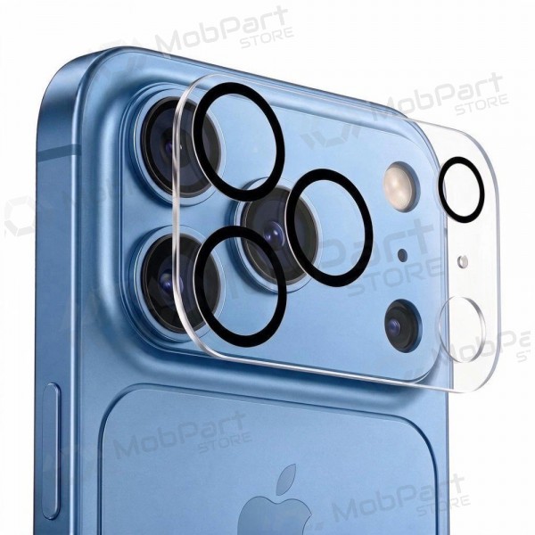 Apple iPhone 18 Pro Max aizsargstikls kamerai "Tech-Protect Cam Fit+" (caurspīdīgs)