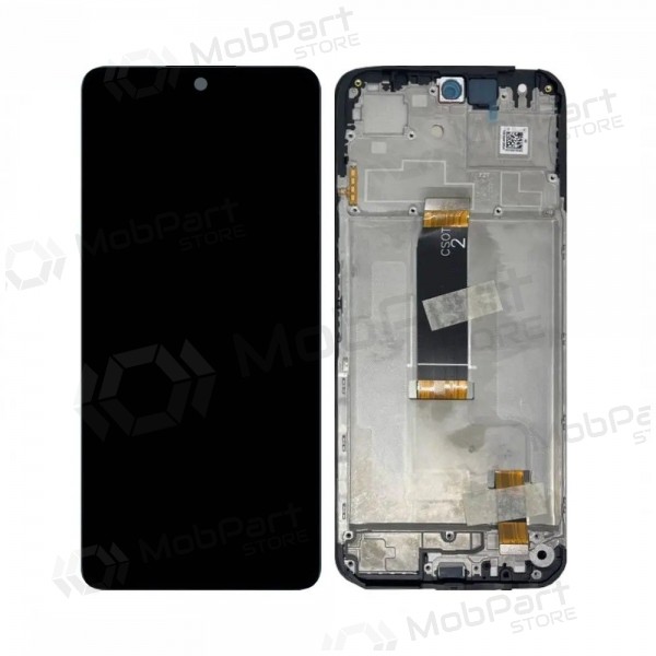 Ekranas Xiaomi Redmi 13 4G/5G/Poco M6 4G su lietimui jautriu stikliuku un rėmeliu Black oriģināls (service pack) Ekranas Xiaomi Redmi 13 4G/5G/Poco M6 4G su lietimui jautriu stikliuku un rėmeliu Black oriģināls (service pack)