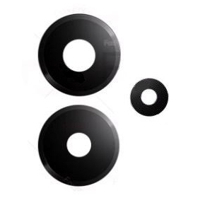 Xiaomi Redmi Note 13 Pro+ 5G kameras stikliņš Black (only lens 3pcs) ORG