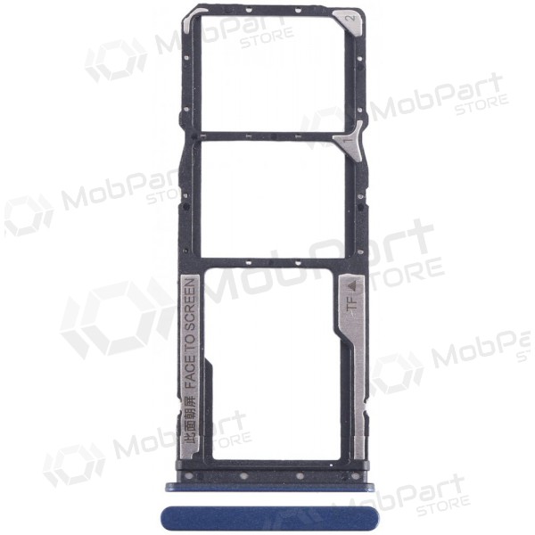Xiaomi Redmi 12C SIM kartes turētājs (zils)