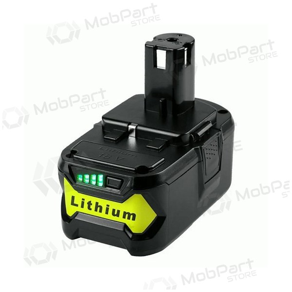 Akumulators Ryobi ONE+ RB18L40 / P108 18V instrumentiem 4Ah Li-ion ar uzlādes indikatoru (aizstājējs)