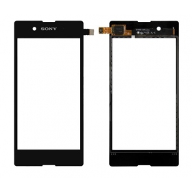 Sony D2202 Xperia E3 / D2203 Xperia E3 / D2206 Xperia E3 / D2243 Xperia E3 skārienjūtīgais ekrāns / panelis (melns)