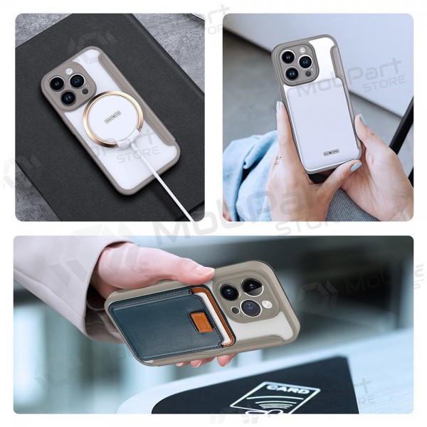 Apple iPhone 13 / 14 maciņš - Dux Ducis Skin X Pro (brūns)