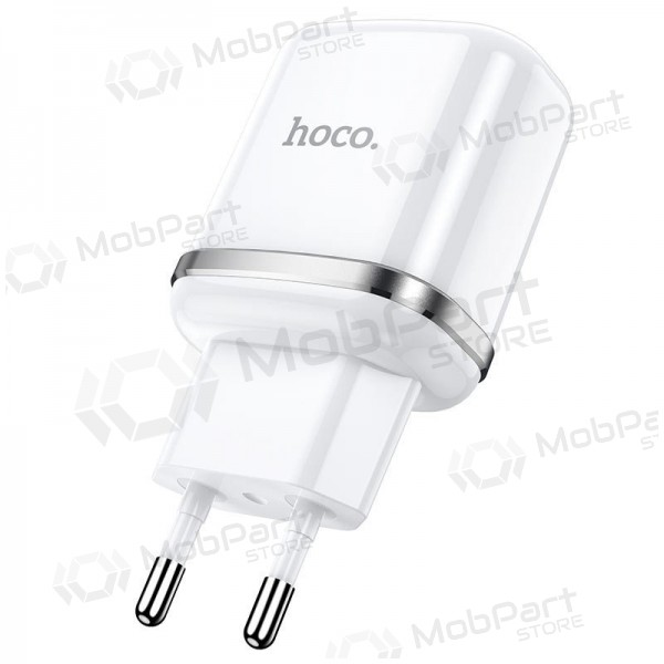 Lādētājs Hoco N4 x 2 USB  jungtimis (2.4A) (balts)