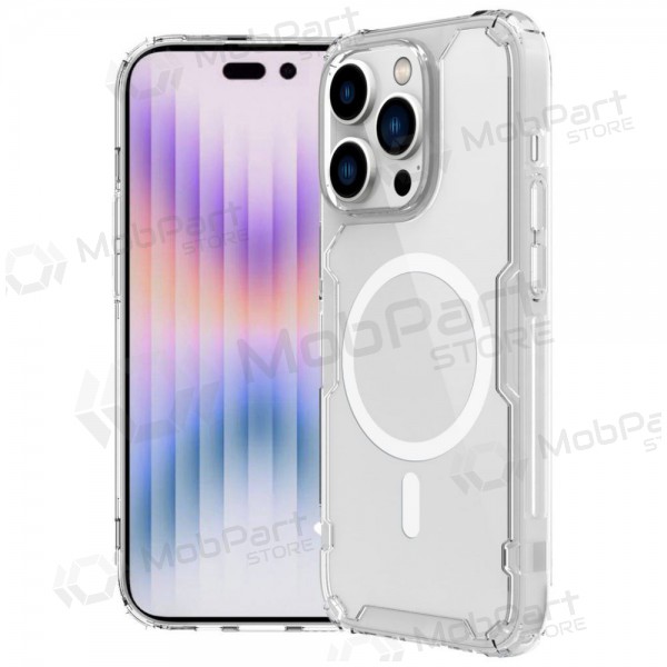 Apple iPhone 13 maciņš - Nillkin Nature Magnetic (balts)