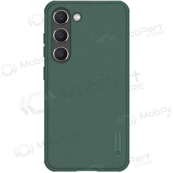 Samsung Galaxy S23 FE vāciņš „Nillkin Frosted Shield“ (zaļš) Samsung Galaxy S23 FE vāciņš „Nillkin Frosted Shield“ (zaļš)