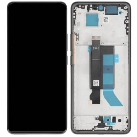 Xiaomi Redmi Note 14 Pro 5G ekrāns (melns) (ar rāmīti) (OLED)