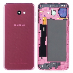 Samsung J415 Galaxy J4+ 2018 aizmugurējais baterijas vāciņš (rozā) (lietots grade C, oriģināls)