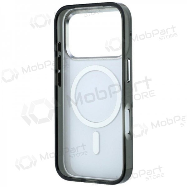 Apple iPhone 18 Pro maciņš - Karl Lagerfeld PU Semi Wrap Smooth Sketch Bodies MagSafe (melns)