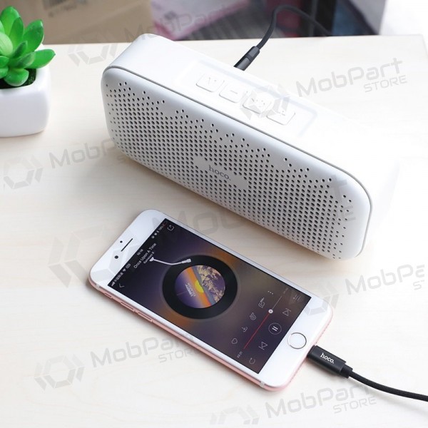 Adapteris no Apple - Lightning - uz Audio 3,5mm HOCO UPA13 (melns)