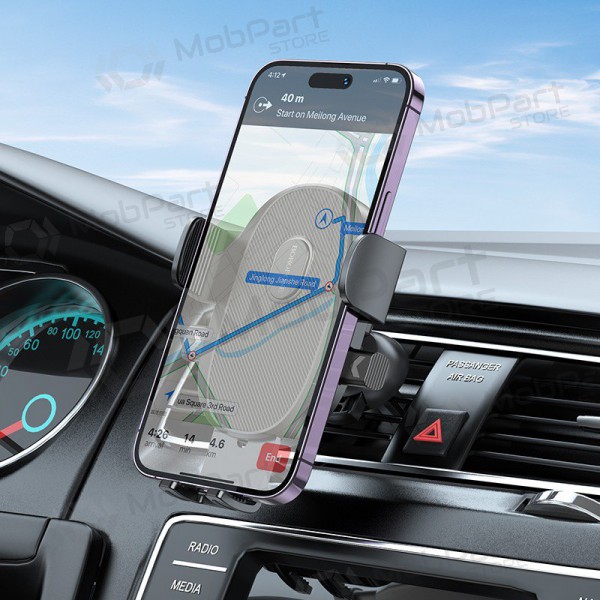 Tālruņa turētājs automobiļiem Borofone BH92 (air vent) melns