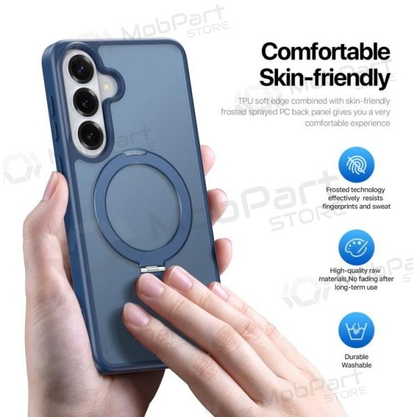 Samsung Galaxy S26 maciņš - Dux Ducis Yind Magnetic Stand (tumši zils)
