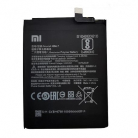 Xiaomi Redmi Mi A2 Lite / 6 Pro (BN47) baterija / akumulators (3900mAh) (service pack) (oriģināls)