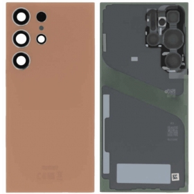 Samsung Galaxy S24 Ultra aizmugurējais vāciņš (oranžs) (oriģināls)