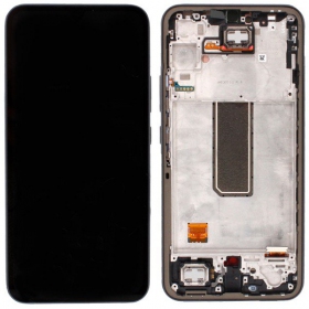 Samsung Galaxy A34 ekrāns (Graphite) (ar rāmīti) (OLED)