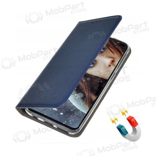 Xiaomi Redmi A1 maciņš - Smart Magnetic (tumši zils)
