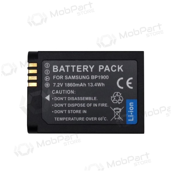 SAMSUNG BP1900 1860mAh fotokameras baterija / akumulators