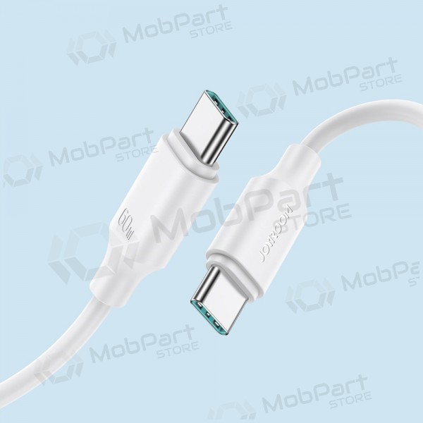 USB kabelis Joyroom S-CC060A9 Type-C to Type-C 60W 1.0m balts