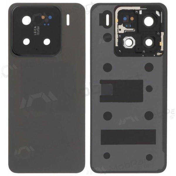 Xiaomi 15 aizmugurējais vāciņš (melns) - Premium