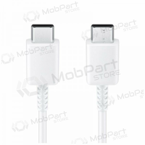 USB kabelis oriģināls Samsung EP-DA705BWE 25W 3A Type-C-Type-C 1.0m balts