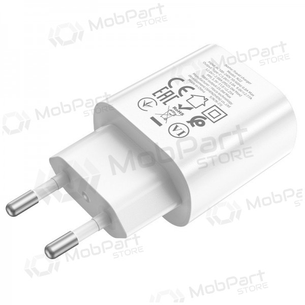 Tālruņa lādētājs Hoco N22 25 W USB-C balts