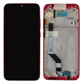 Xiaomi Redmi Note 7 ekrāns (sarkans) (ar rāmīti) (service pack) (oriģināls)