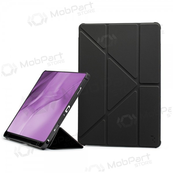 Apple iPad 10.9 2022, iPad 11 2025 maciņš - Reach Origami (melns)