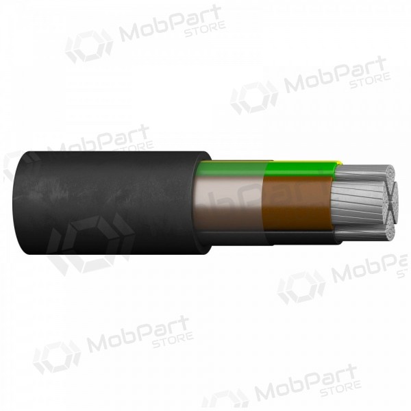 Spēka kabelis Prysmian Group AXPK-PE 4x25 mm² alumīnija XLPE CPR Eca 0.6/1 kV