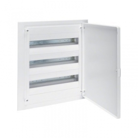 GOLF2 plastikinis įleidžiamas skydelis VF318PD 3x18 mod. Hager (IP40)