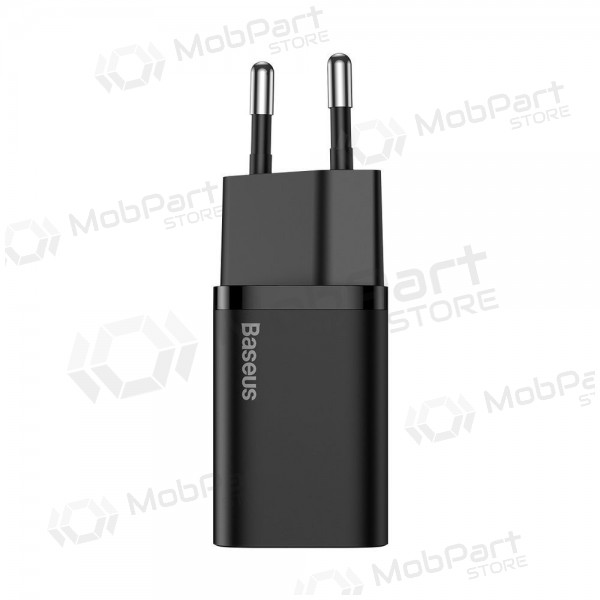 Lādētājs buitinis Baseus Super Si 25W + Type-C 1.0m melns TZCCSUP-L01